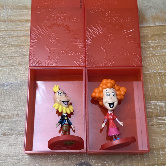 Culturefly Other - "How the Grinch Stole Christmas"  Mystery Vinyl Figure  Lot " WHO Family"  NEW